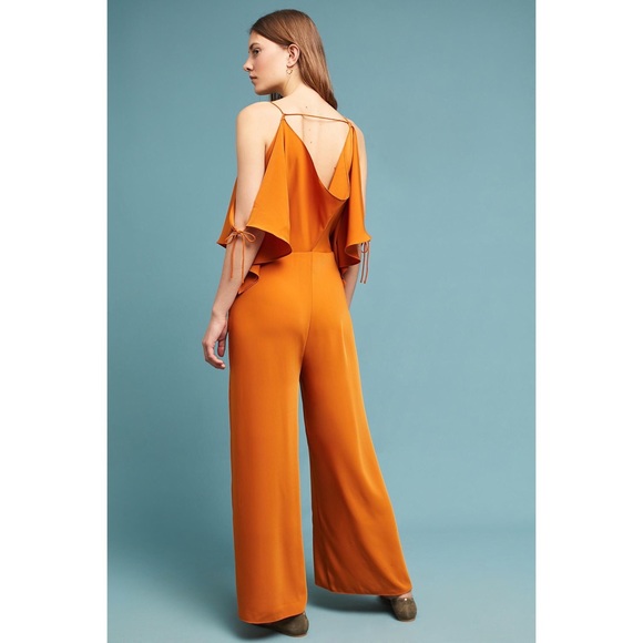 Anthro Elliatt Aurelia Cold Shoulder Jumpsuit - Picture 2 of 8